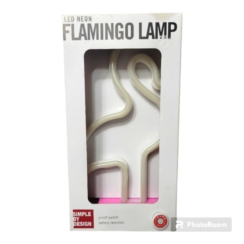 LED Neon Flamingo Lamp Party Tabletop Light